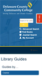 Mobile Screenshot of libguides.dccc.edu